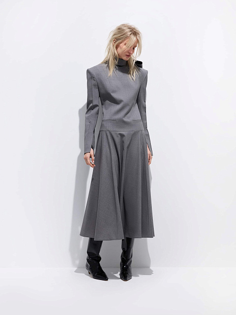 Wool midi dress, 2 Wool midi dress, 2