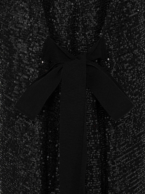 Black sequin maxi dress, 9