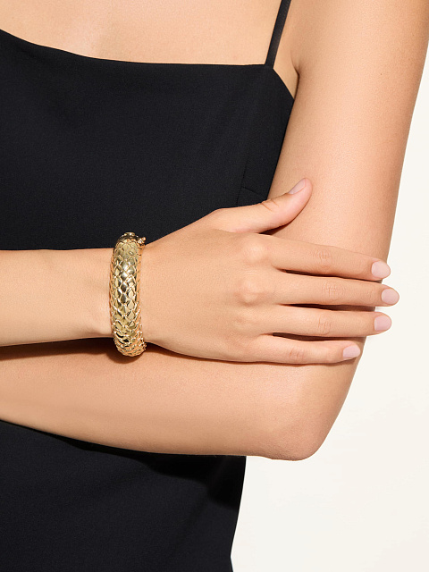 "Dragon" bracelet in yellow gold, 7