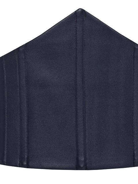 Dark blue leather corset belt, 3 Dark blue leather corset belt, 3