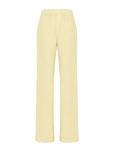 Pale Yellow "Yana" Embroidered Jersey Suit, 3 Pale Yellow "Yana" Embroidered Jersey Suit, 3