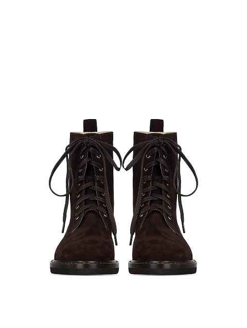 Dark Brown Suede Boots, 2