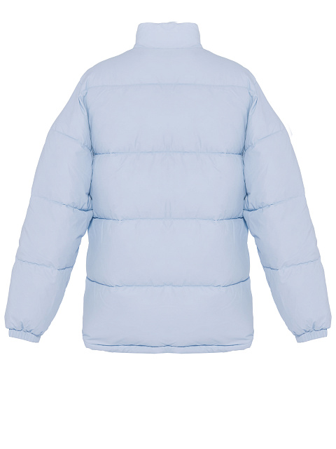 Blue voluminous down jacket, 3 Blue voluminous down jacket, 3