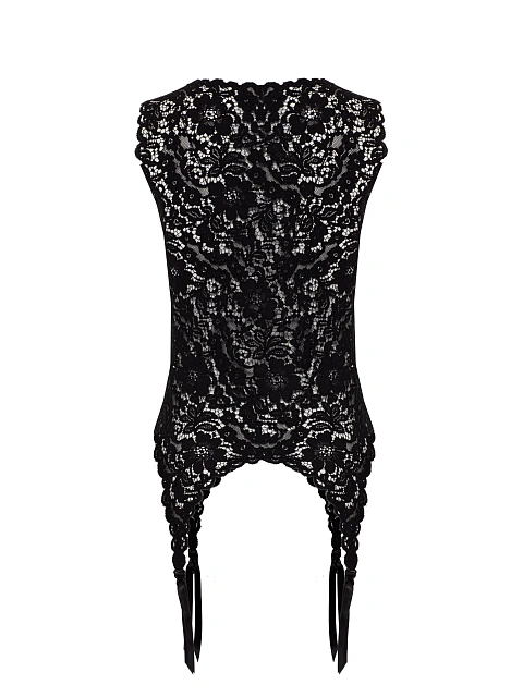Black Lace Tank Top, 2