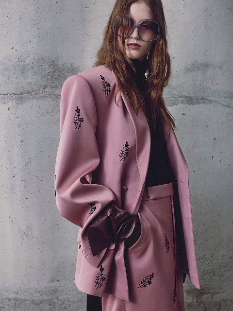 Embroidered midi skirt, 2