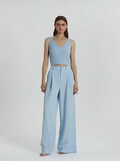 Light Blue Palazzo Pants, 5 Light Blue Palazzo Pants, 5