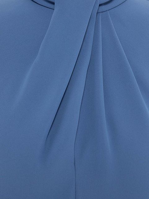 Blue Draped Midi Dress, 3 Blue Draped Midi Dress, 3