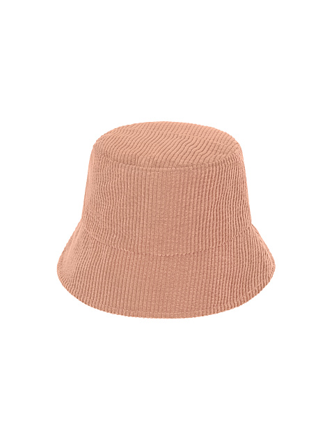 Powder-pink corduroy bucket hat with Yana embroidery, 2 Powder-pink corduroy bucket hat with Yana embroidery, 2