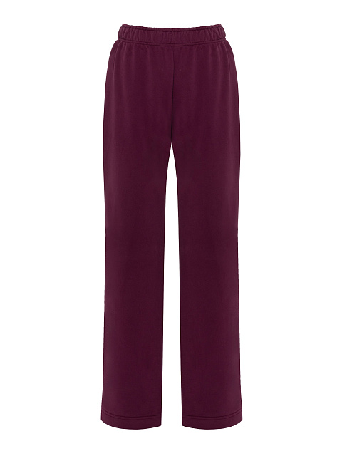 Burgundy fleece tracksuit, 3
