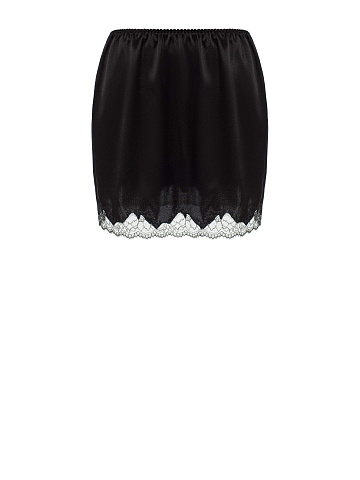 Silk mini skirt, 1