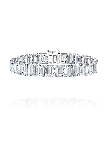 White gold bracelet with diamonds, 1