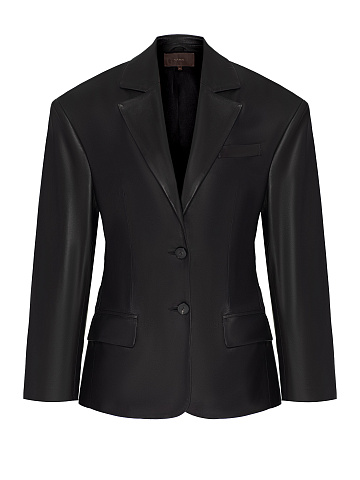 Black leather jacket, 1