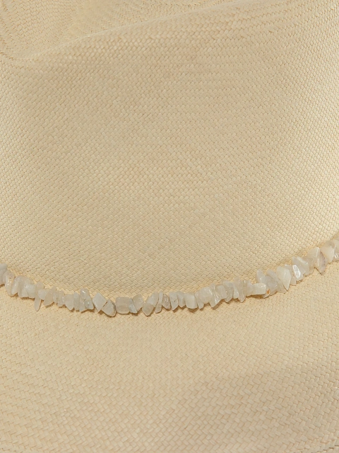 Straw Hat With Stones, 4 Straw Hat With Stones, 4