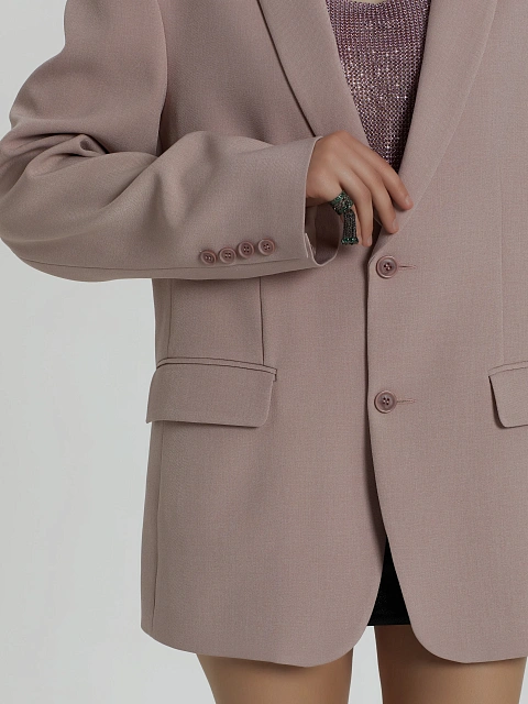 Pink oversized blazer, 8