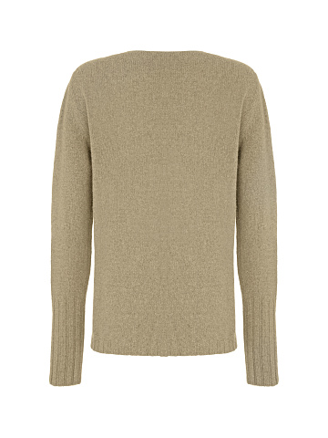Olive Cashmere Pullover, 2