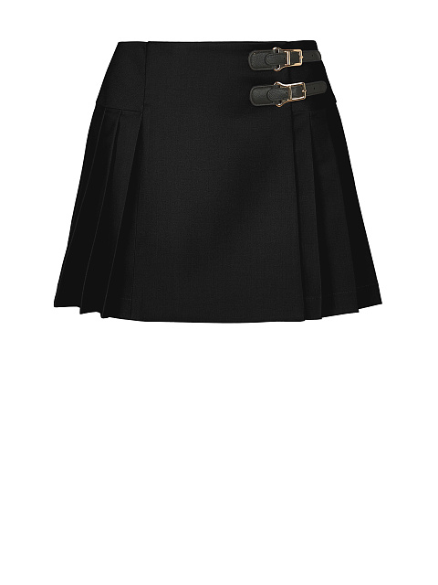 Black Pleated Mini Skirt, 1 Black Pleated Mini Skirt, 1