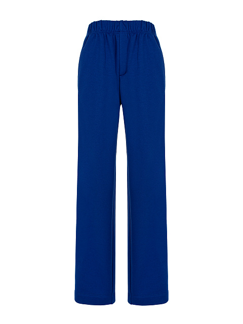 Electric Blue Jersey Suit, 3