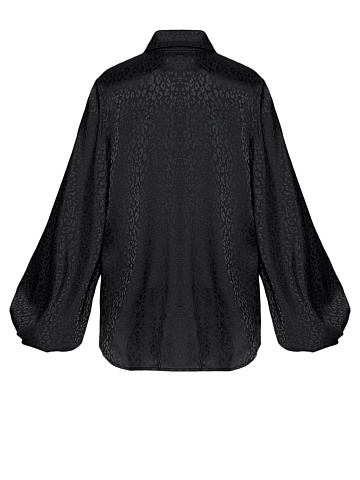 Black Rayon Blouse, 2