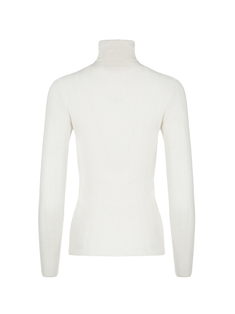 Ivory Cashmere Turtleneck, 2