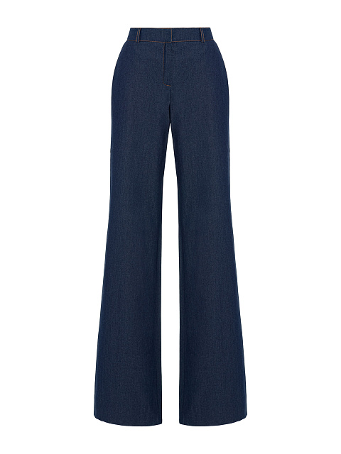 Dark Blue Flared Jeans, 1 Dark Blue Flared Jeans, 1