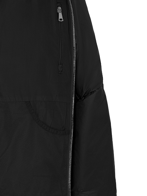 Black Unisex Hooded Puffer Jacket, 6 Black Unisex Hooded Puffer Jacket, 6