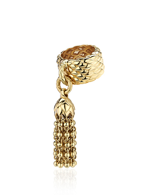 Yellow Gold Tassel Ring, 1