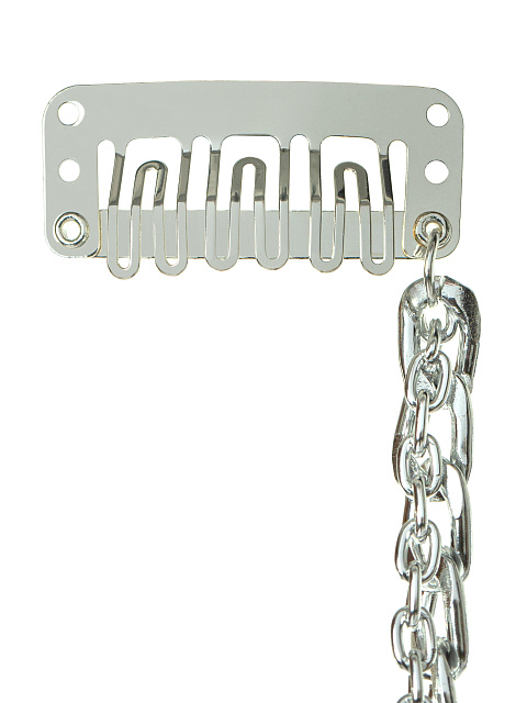 Silver 2 Chains Hairpin, 2