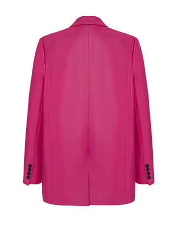 Bright Pink Leather Jacket, 2