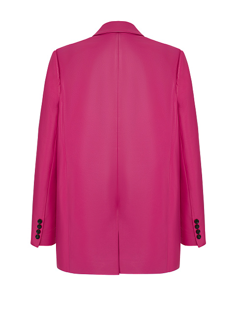 Bright Pink Leather Jacket, 2