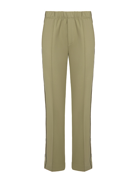 Olive Green Cross Embroidered Jersey Suit, 3 Olive Green Cross Embroidered Jersey Suit, 3