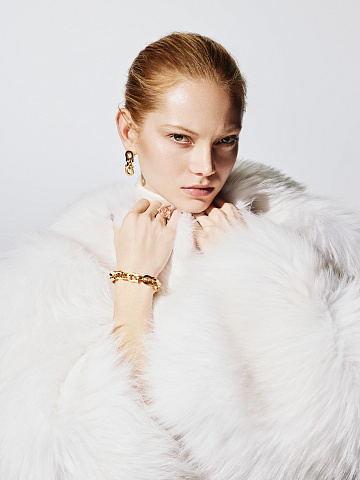 Chain bracelet made of yellow gold, 2