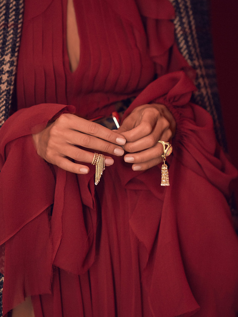 Gold & Gold Diamond Ring, 3