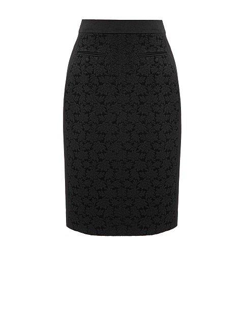 Black jacquard skirt, 5 Black jacquard skirt, 5
