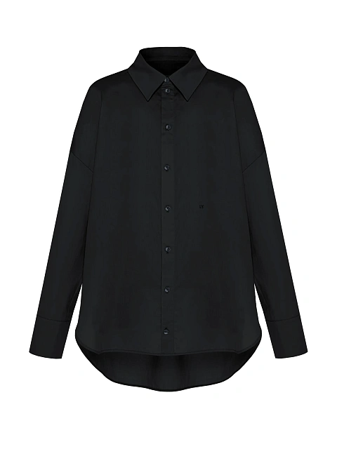 Black cotton shirt, 1