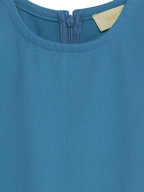 Children's Blue Denim Dress, 3