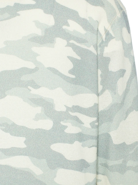 White Men's Cashmere Jumper With Print, 3 White Men's Cashmere Jumper With Print, 3