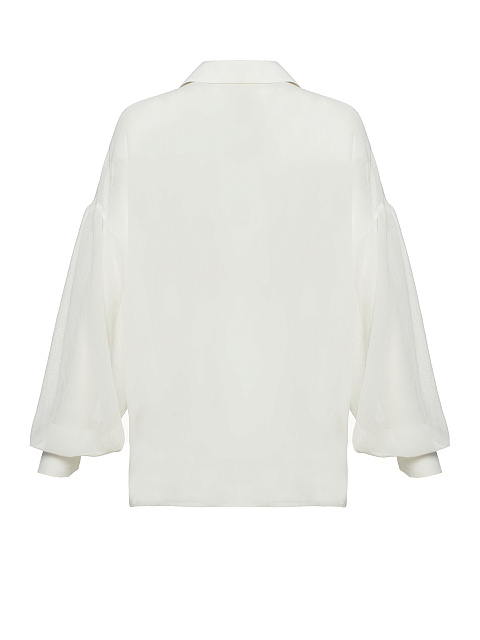 White Chiffon Blouse, 3