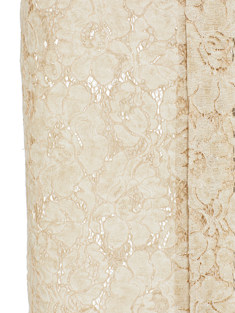 Beige lace midi skirt, 6