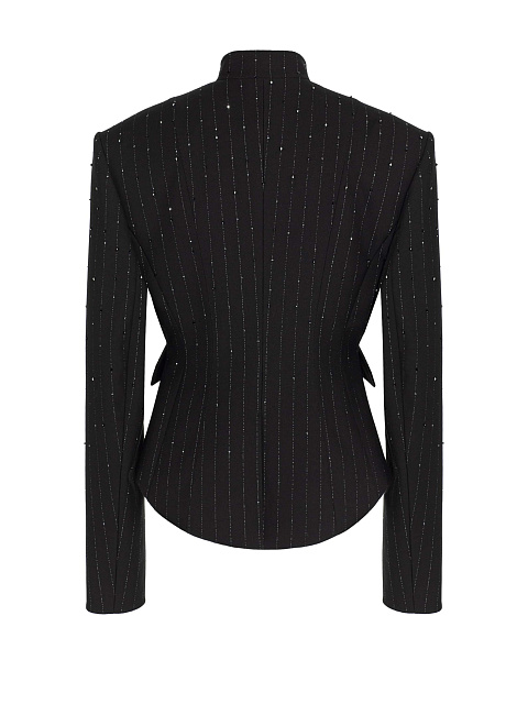 Striped jacket with embroidery, 3