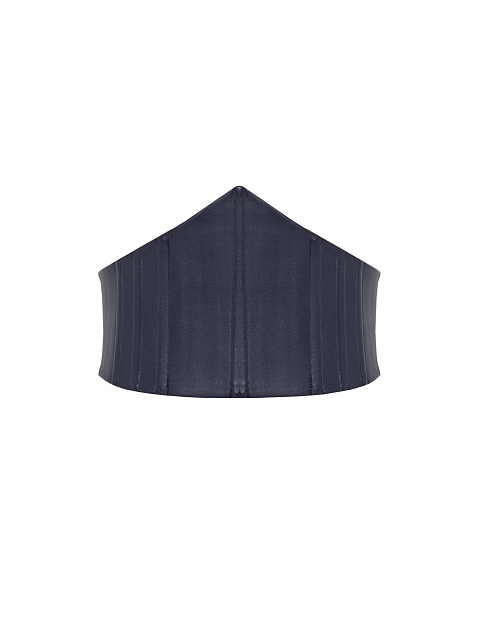 Dark blue leather corset belt, 1 Dark blue leather corset belt, 1