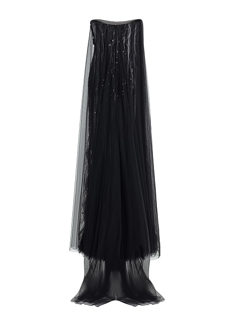 Maxi dress with sequins and feathers, 4 Maxi dress with sequins and feathers, 4