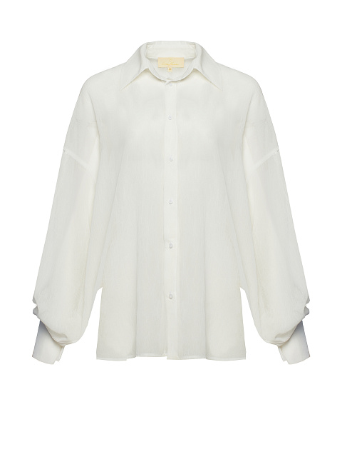 White Chiffon Blouse, 1