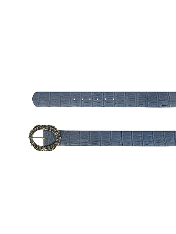Blue Crocodile Belt, 2