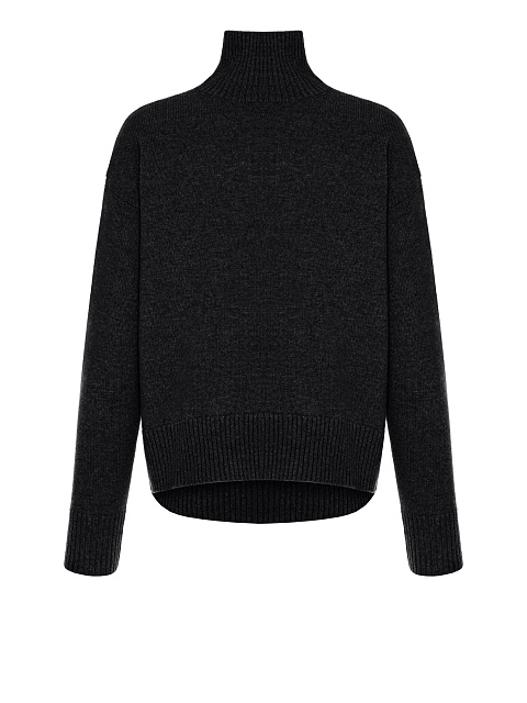 Dark Grey Royal Cashmere Turtleneck Sweater, 1 Dark Grey Royal Cashmere Turtleneck Sweater, 1