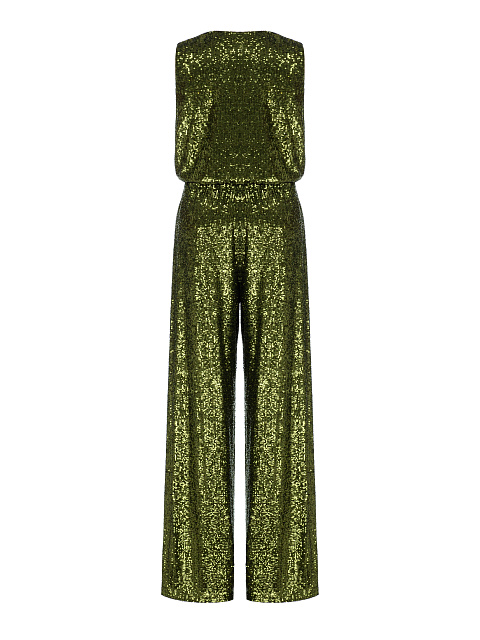 Green Sequined Jumpsuit, 2