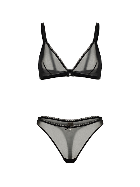 Black Mesh Lingerie Set, 1 Black Mesh Lingerie Set, 1