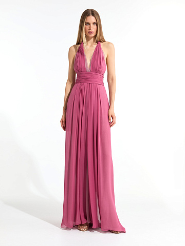 Pink maxi dress, 2