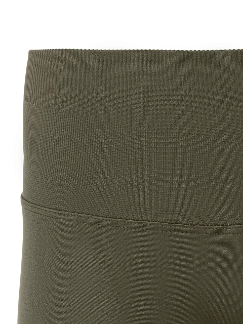 Khaki Jersey Leggings, 3