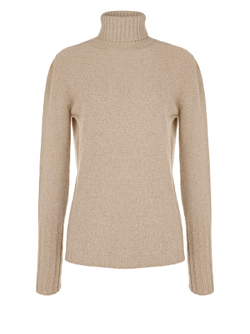 Beige Cashmere Sweater, 1