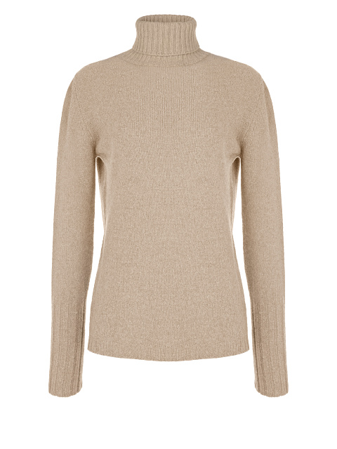 Beige Cashmere Sweater, 1